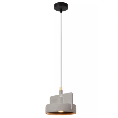Afbeelding van Lucide NINJA Hanglamp 1xE27 Grijs