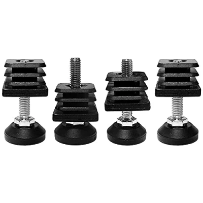 Afbeelding van Vierkante eindkap met instelschroef, 20 mm x mm, 4 stuks
