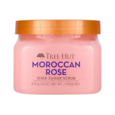 Afbeelding van Tree Hut Moroccan Rose Shea Sugar Body Scrub 510 gram