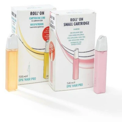 Afbeelding van Sibel Epil Hair Pro Roll&#039;On Small Waspatroon Roze Wenkbrauwen 8x 25ml