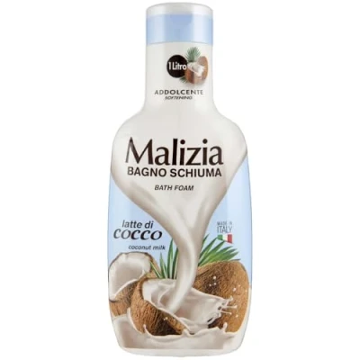Afbeelding van Malizia Bagnoschiuma &#039;Kokosnootbadschuim&#039;, 1000 ml