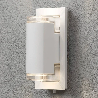 Afbeelding van Konstsmide Potenza 7987 250 Buitenlamp (wand) LED, Spaarlamp GU10 12 W Wit