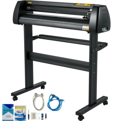 Afbeelding van VEVOR Snijplotter 72cm Vinyl Handmatige Snijmachine Plotter Snijden Snijder Hoge Precisie Cutter SignMaster Software Inbegrepen