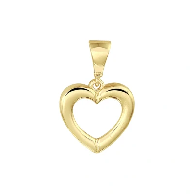 Afbeelding van Geelgouden Hanger hart 4023011