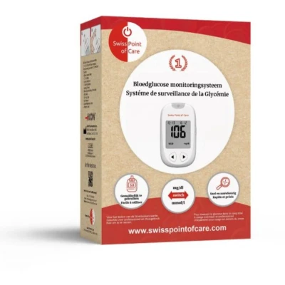 Afbeelding van Swiss Point Extra Glucosemeter Starterspack, 1 stuks