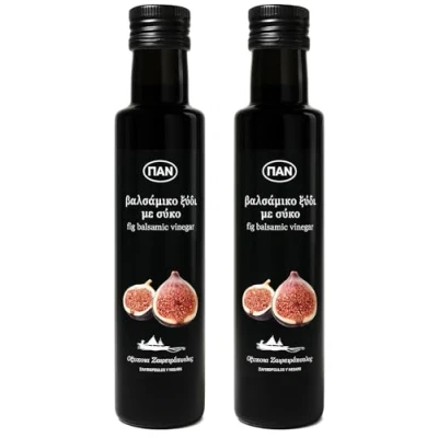 Afbeelding van Aceto Balsamico azijn vijg van natuurlijke druivenmost, vijgenbalsamico, 2 x 250 ml