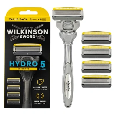 Afbeelding van Wilkinson Sword Hydro 5 Skin Protection Advanced Starter scheerapparaat + 4 reservemesjes