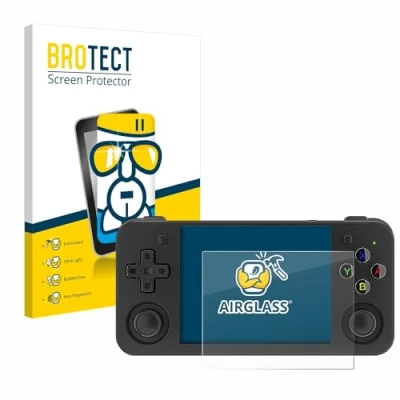 Afbeelding van BROTECT Glas Screen Protector voor Anbernic RG35XX H Schermbeschermer [9H Hardheid, Beschermglas Folie niet Gehard Glas]
