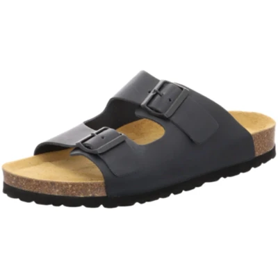 Afbeelding van Natural Sense mannen pantoffels muiltjes sandalen leer Marino 1152531