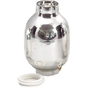 Afbeelding van ALFI Vervangend glas met afdichtring voor 1 liter juweel, zilver, één maat
