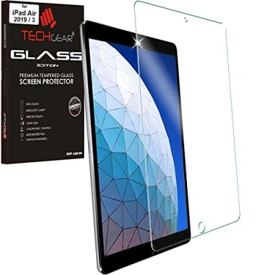 Afbeelding van TECHGEAR Anti Glare Screen Protector voor iPad Air 3e Gen (2019) 10.5 inch MATTE GLASS Edition Echt Gehard Glas Guard Cover Compatibel met Apple Generatie