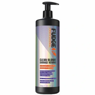 Afbeelding van Fudge Clean Blonde Damage Rewind Violet Toning Zilver Conditioner 1000ml