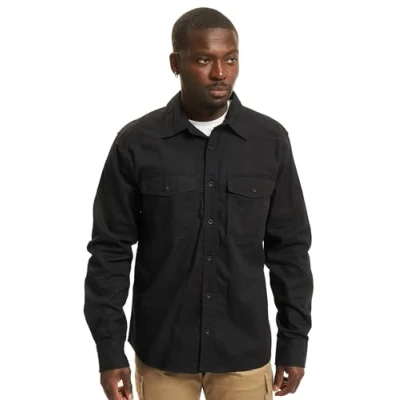 Afbeelding van Brandit Overhemd, Heren, Maat: 4XL, Black