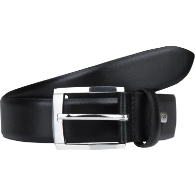Afbeelding van LLOYD Leren Riem Men&#039;s Belt W115 Black Zwart