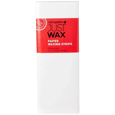 Afbeelding van Salon System Just Wax Papierontharingsstrips, 100 Stuk