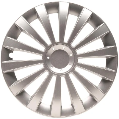 Afbeelding van Albrecht 14 inch zilver wieldoppen voor stalen velgen Sierwieldoppen Meridian an hoogwaardig kunststof met gelaagde coating Duurzame in originele verpakking Made the EU