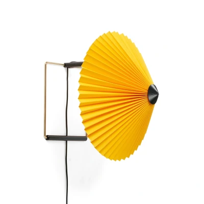 Afbeelding van HAY Matin wall muurlamp Ø30 cm Yellow shade