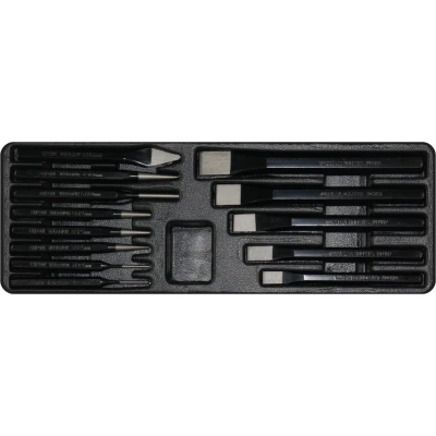 Afbeelding van George Tools inlay 15 Beitel en drevelset 13 delig