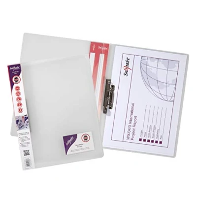 Afbeelding van Snopake A4 Clear Premium Klemband [Pack van 1] Capaciteit 100 vel [12772s]