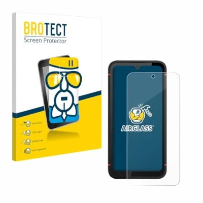 Afbeelding van BROTECT Screenprotector voor Gigaset GX4 Pro Folie Beschermfolie Beschermglas transparant