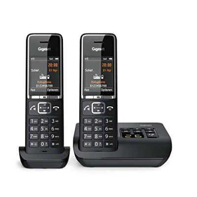Afbeelding van Gigaset Comfort 550A Duo draadloze telefoon antwoordapparaat headset aansluiting