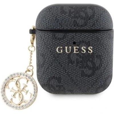 Afbeelding van GUESS LOGO AIRPODS 1/2 CASE GRAY