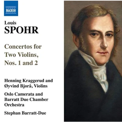 Afbeelding van Henning Kraggerud, Oyvind Bjora, Oslo Camerata, Barratt Due Chamber Orchestra Spohr: Concertos For Two Violins Nos. 1 &amp; 2 (CD)