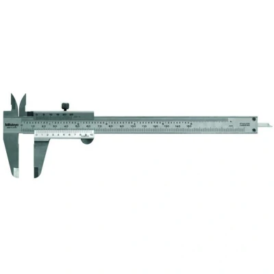 Afbeelding van MITUTOYO precisieschuifmaat met borgschroef DIN 862 meetbereik 0 150 mm, 1 stuk, 530 312