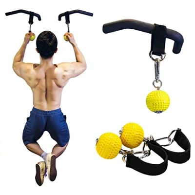 Afbeelding van MuscleForge® Trainingsballen, gripballen, optrekballen, optrekballen voor grijpkracht en training in de sportschool of thuis, pull ups, klimtraining