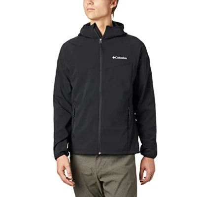 Afbeelding van Columbia Heather CANYON Jacket Softshelljas, Heren, Maat: XL, Black