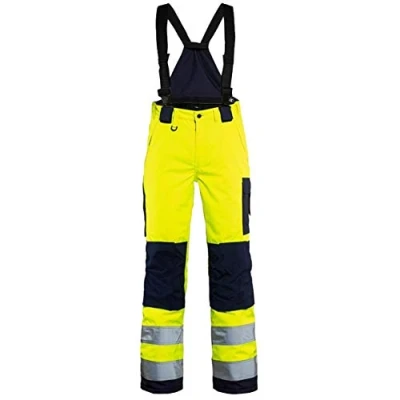 Afbeelding van Blaklader Dames Winterwerkbroek High Vis 7885 1977 Geel/Marineblauw D21