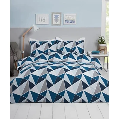 Afbeelding van Dekbedovertrek Leo navy / 1 persoons