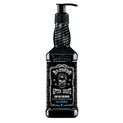 Afbeelding van Bandido After Shave Cream Cologne Lotion Men balsem voor heren, 350 ml, na het scheren en nat scheren, verzorgt koelt crème gevoelige huid (sport)