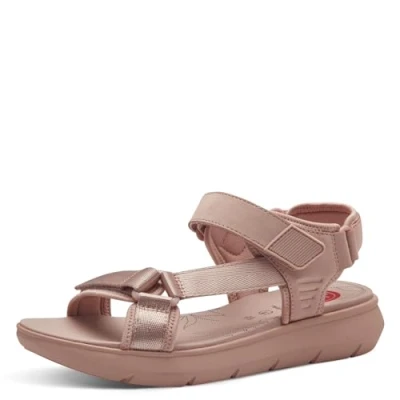 Afbeelding van Jana Outdoorsandalen, Dames, Maat: 40, Rose Textiel/ synthetisch
