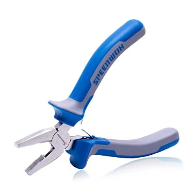 Afbeelding van SPEEDWOX Micro Linemans Tang Mini Combinatietang 5 Inches Kleine Draadsnijders Voor Sieraden Maken Precisie Fijne Gekartelde Kaak Craft Handgereedschap Met Lente Chroom Vanadium Staal