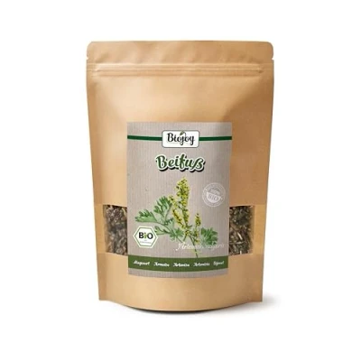 Afbeelding van Biojoy BIO Bijvoet thee (250 g), gedroogd en gesneden, zonder additieven (Artemisia vulgaris)