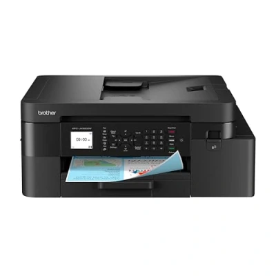 Afbeelding van BROTHER MFC J4350DW A4 draadloze inkjetprinter All in One (printen/kopiëren/scannen) Wi Fi/USB 2.0 dubbelzijdig printen foto&#039;s inkt inbegrepen Britse stekker
