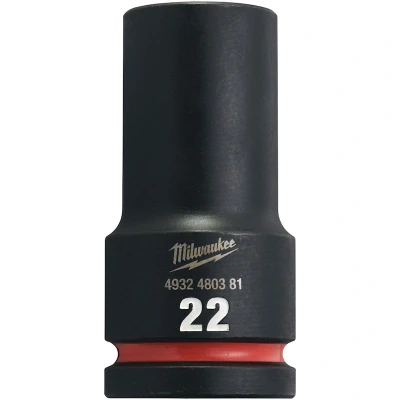 Afbeelding van Milwaukee Accessoires SHOCKWAVE Slagdop 3/4 diep 22mm 1 stuk 4932480381