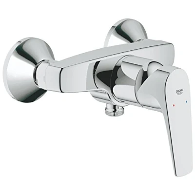 Afbeelding van Grohe BauFlow opbouw douchemengkraan chroom glans 23755000