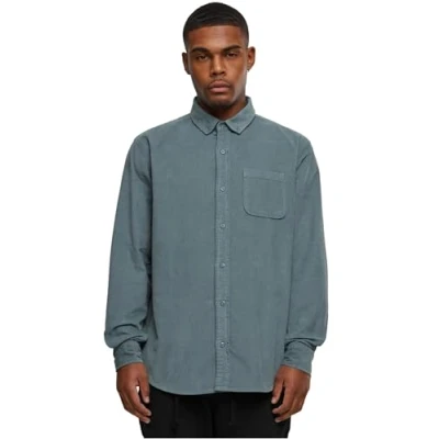 Afbeelding van Urban Classics Corduroy Shirt Overhemd, Heren, Maat: Small, Olive