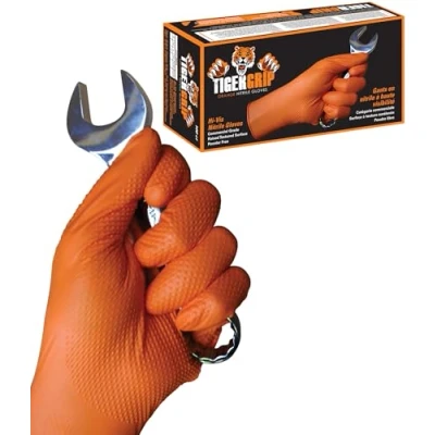 Afbeelding van Kunzer TIGER GRIP L 100 stuk(s) Nitril Wegwerphandschoen Maat (handschoen):