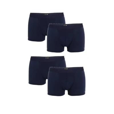Afbeelding van LVB Heren Multipack Boxer (Pacco Da 4) (4 stuks), Blu per 4., 5