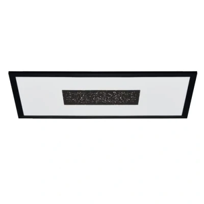 Afbeelding van EGLO Marmorata Plafondlamp LED 59,5 cm Zwart/Wit
