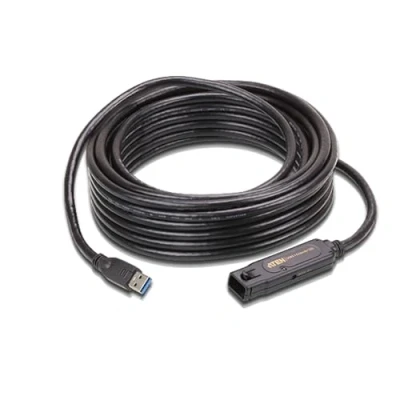 Afbeelding van USB verlengkabel 10 meter 3.0 (100% koper, Daisy chaining tot 50 meter)