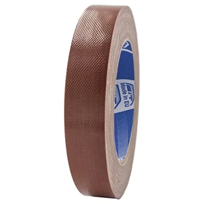 Afbeelding van ACIT Supersterke weefseltape (ook zon, hitte en water) 25 m x 19 mm, versterkte canvas Tape, Duct Amerikaanse afdekband: reparaties, bevestiging verpakking met hoge afdichting (Bruin)
