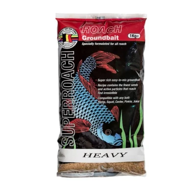 Afbeelding van Van den Eynde Voeder Superroach Groundbait Heavy Black 1kg