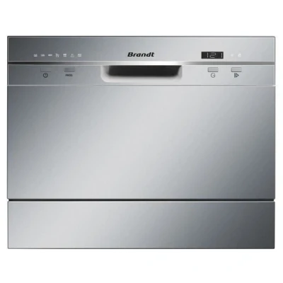 Afbeelding van BRANDT DFC6519S vrijstaande vaatwasser 6 couverts Breedte 55 cm Klasse A + 49dB Wit