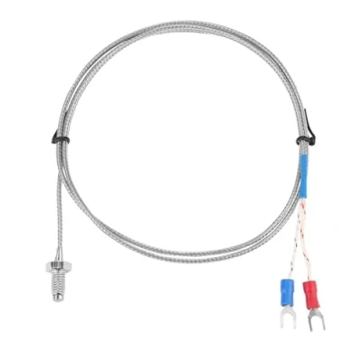 Afbeelding van K type Thermokopel, M6 schroef fijne draad 0 400 C thermokoppelsensor thermokopdraad vervanging Thermokoppel thermometers en sondes