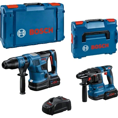 Afbeelding van BOSCH 0615A5003C 18V accu machineset in XL BOXX 2 delig (2x 8,0Ah + lader)