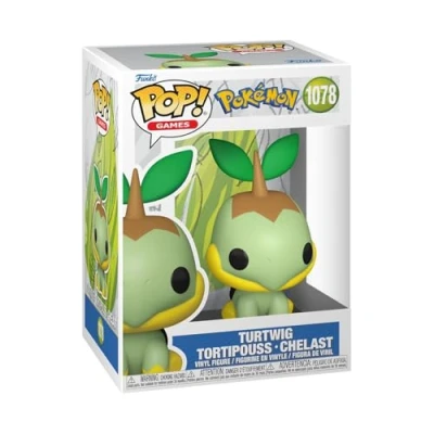 Afbeelding van Funko Pop! Games: Pokémon Turtwig figuur van vinyl om te verzamelen cadeau idee officiële merchandising speelgoed voor kinderen en volwassenen videospellen fans verzamelaars